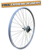 Baldys 27 x 1-1/4 REAR Bike Cycle Wheel + 5 Speed Freewheel Nutted Hub