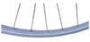 Baldys 27 x 1-1/4 REAR Bike Cycle Wheel + 7 Speed Shimano Freewheel Nutted Hub