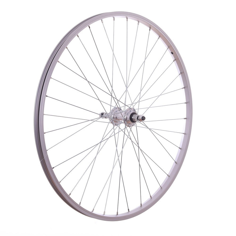 700c REAR Hybrid Bike Cycle Wheel SCREW ON Freewheel Hub