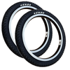Kenda 16 x 1.75 BLACK BMX Mountain Bike TYRE s TUBE s K-853 Childrens Kids