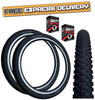Kenda SMALL BLOCK 8 EIGHT 20 x 1.50 BLACK Mountain Bike TYRE s TUBE s K-1047