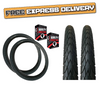 Kenda KHAN II 700 x 35c Hybrid Trekking Road Bike TYREs TUBEs Slick Tread K-1172