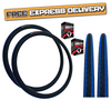 KENDA KONTENDER 700 x 23c BLUE STRIPES Road Racing Bike TYREs TUBEs