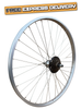 Baldys 6 Speed 20" Rear Silver Mountain Bike Wheel Sealed Bearing Alloy Hub
