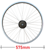 Baldys 6 Speed 26" Rear Silver Mountain Bike Wheel Sealed Bearing Alloy Hub