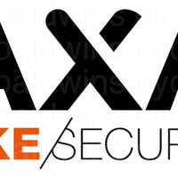 AXA Resolute 120cm/8mm Cable Lock - Key - Army Green