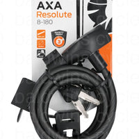 AXA Resolute 180cm/8mm Cable Lock - Key