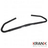 KranX 25.4mm Alloy City Comfort Handlebars in Black. Size: 570mm