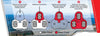 VP Components Perfect Placement Cleats SPD SL - Red 0deg Fixed