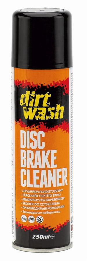 Weldtite Dirtwash Disc Brake Cleaner Aerosol Spray (250ml)