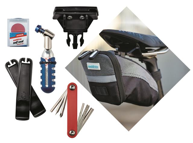 Weldtite Wedge Bag Repair + Inflator Kit + Multitool