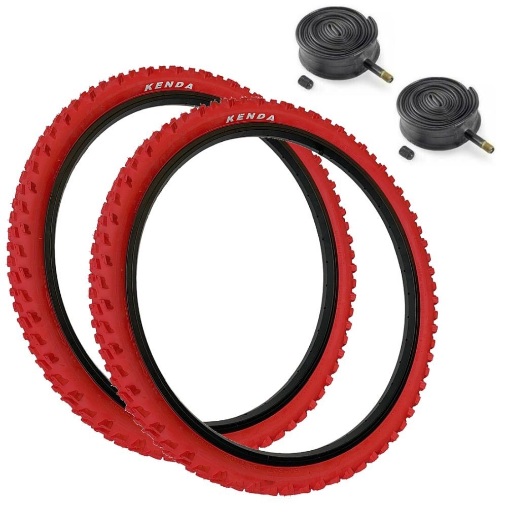 KENDA_26_RED__TWO-TYRES_+_2-26A*__AA4