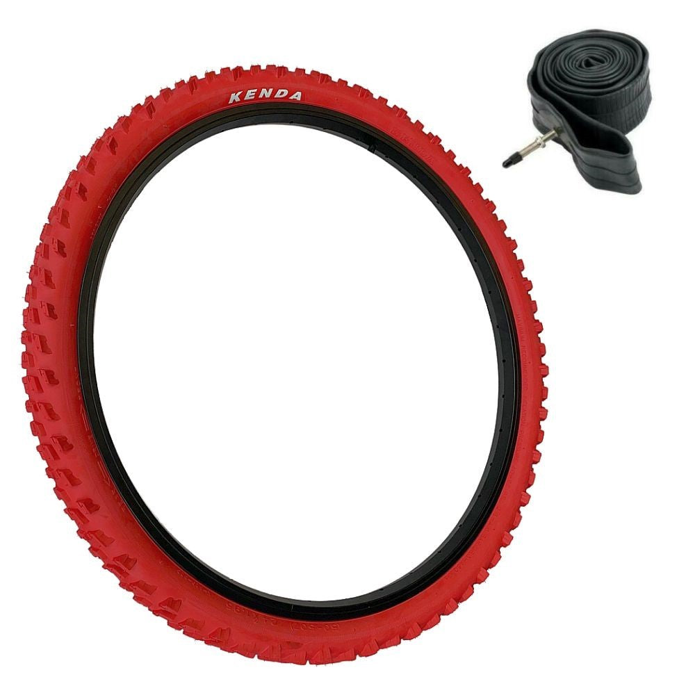 KENDA_26_RED__ONE-TYRE_+_1-26P*__AA4