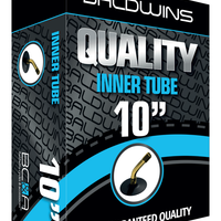 Baldwins Bike Inner Tube 10" x 1.75 - 2.25   (Bent Schrader / Car Valve)