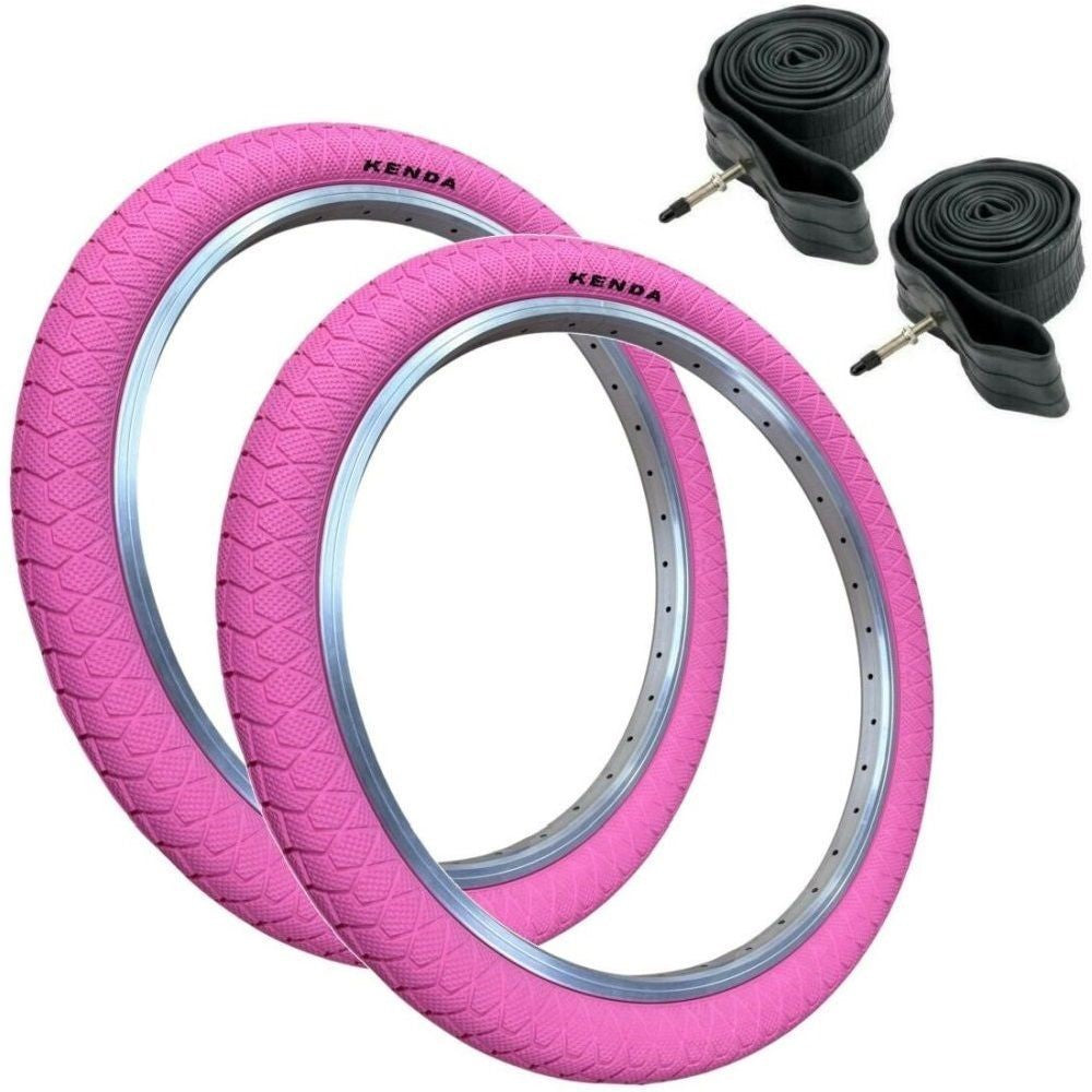 KENDA_K90_BMX__PINK__TWO-TYRES_+_2-20P*__E1