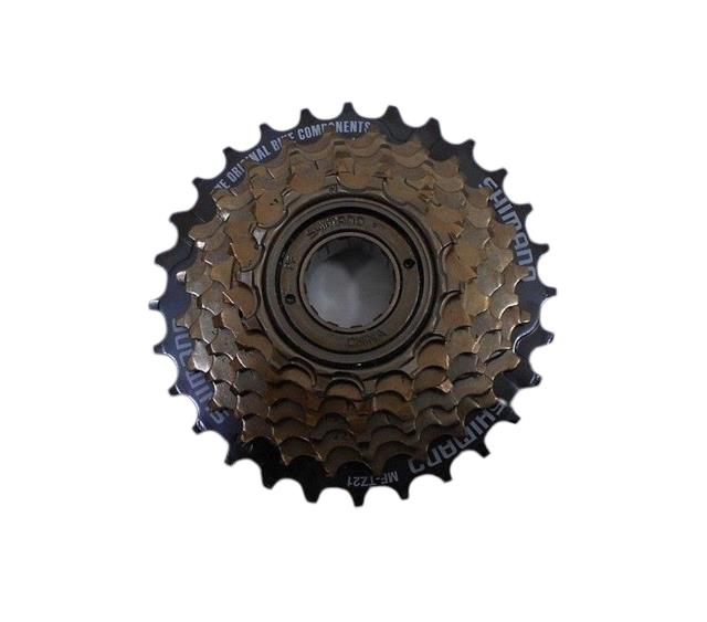 Shimano 7 Speed Freewheel / Cassette MF-TZ500-7 14 / 28 Index - Screw On