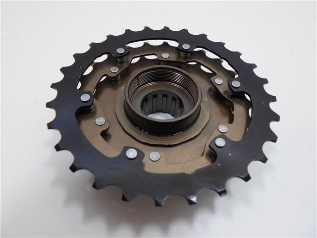 Shimano 7 Speed Freewheel / Cassette MF-TZ500-7 14 / 28 Index