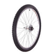 26 " Alloy REAR Mountain Bike Wheel & 6 SPEED SHIMANO FREEWHEEL + TYRE & TUBE