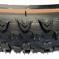 Baldys 27.5 x 2.25 Mountain Bike Classic Brown Wall Off Road TYREs TUBEs