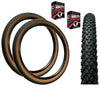 Baldys 26 x 2.10 Mountain Bike Tyre BROWN WALL