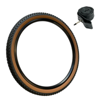 Baldys 26 x 2.25 Mountain Bike Classic Brown Wall Off Road TYREs TUBEs