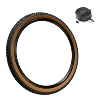 Baldys 29 x 2.25 Mountain Bike Classic Brown Wall Off Road TYREs TUBEs