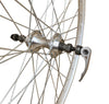 Baldys 26" Silver Rear Screw On Mountain Bike Wheel Quick Release Alloy Hub