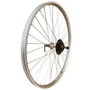 Baldys 26" Rear Silver Mountain Bike Wheel 5 Speed Quick Release Alloy Hub