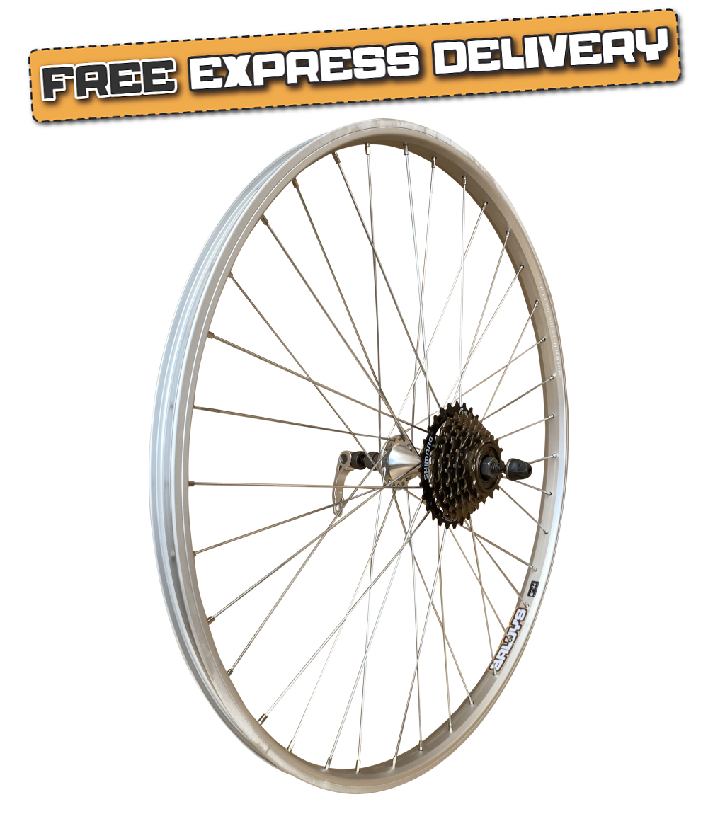 700c rear wheel with 7 speed cassette online