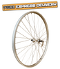 Baldys Silver 700c Front Hybrid Bike Wheel Quick Release Alloy Hub