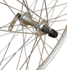 Baldys Silver 700c Front Hybrid Bike Wheel Quick Release Alloy Hub