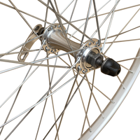 Baldys Silver 700c Front Hybrid Bike Wheel Quick Release Alloy Hub