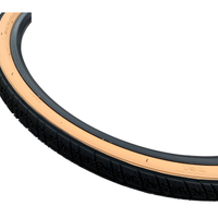 Baldys 26 x 1.75 Tan Amber Wall Road Slick Mountain MTB Bike TYREs TUBEs