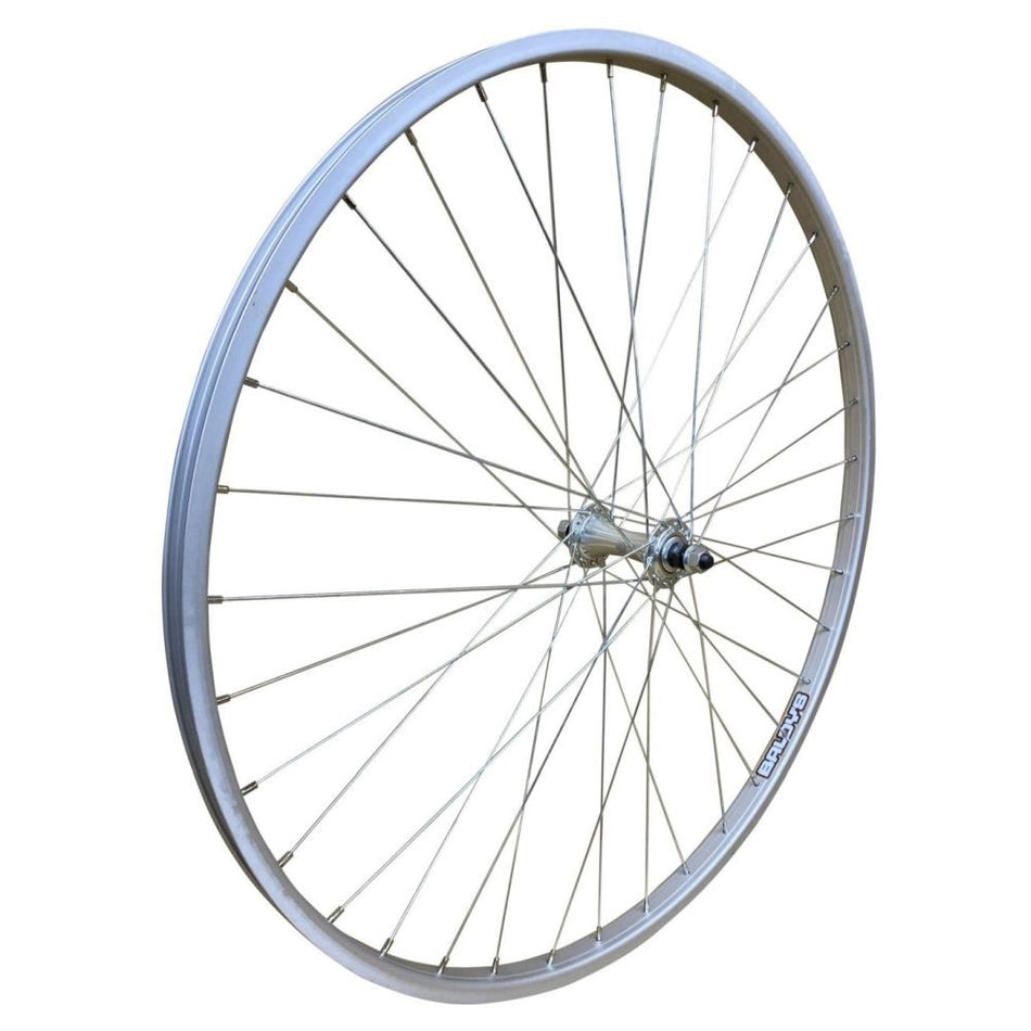 Baldys 27 x 1-1/4 FRONT Bike Cycle Wheel Nutted Hub