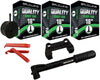 Baldwins Bike Inner Tubes 18 x 1.75 to 2.125 Schrader Valve & Tyre Levers & Mini Pump (PACK OF 3)