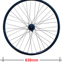 Baldys 700c Hybrid Bike Rear Disc Brake Wheel Shimano 8-9-10 Speed M475 Hub