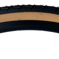 Baldys 700 x 38c Hybrid Trekking Bike TYREs TUBEs TAN AMBER WALL Slick Tread