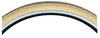 Baldys 700 x 35c CREAM Hybrid Trekking Cycle Bike TYREs Slick Road Tread