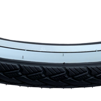 PAIR Baldys 700 x 35c WHITEWALL Hybrid Trekking Cycle Bike TYRES Slick Tread