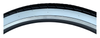 PAIR Baldys 700 x 35c WHITEWALL Hybrid Trekking Cycle Bike TYRES & TUBES Slick Tread