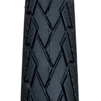 PAIR Baldys 700 x 35c WHITEWALL Hybrid Trekking Cycle Bike TYRES & TUBES Slick Tread