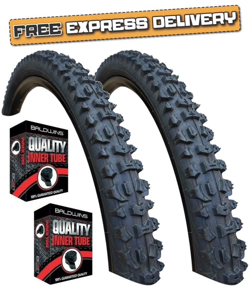 Kenda SMOKE 20 x 1.95 Black Mountain Bike BMX TYREs TUBEs K-816 Off Road MTB