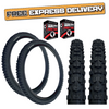 KENDA 26 x 2.10 Mountain Bike Off Road MTB Knobby Tread Black TYREs TUBEs K-816