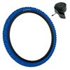 Kenda 26 x 1.95 BLUE Mountain Bike Off Road MTB Knobby Tread TYREs TUBEs