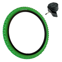 Kenda 26 x 1.95 GREEN Mountain Bike Off Road MTB Knobby Tread TYREs TUBEs