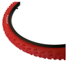 KENDA 24 x 1.95 RED Mountain Bike Off Road MTB Knobby Tread TYREs TUBEs