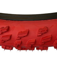 Kenda 26 x 1.95 RED Mountain Bike Off Road MTB Knobby Tread TYREs TUBEs