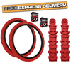Kenda 26 x 1.95 RED Mountain Bike Off Road MTB Knobby Tread TYREs TUBEs