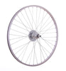 700c REAR Hybrid Bike / Cycle Wheel + 5 SPEED SPROCKET