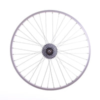 700c REAR Hybrid Bike / Cycle Wheel + 5 SPEED SPROCKET